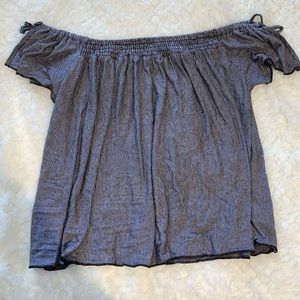 AE off the shoulder blouse